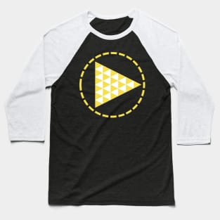 Punk Play Button Baseball T-Shirt